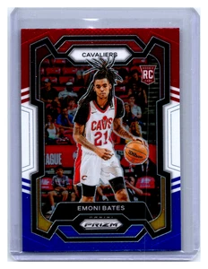 2023-24 Panini Prizm #169 Emoni Bates Cavaliers Red White & Blue RC / NBA - Bild 1 von 3