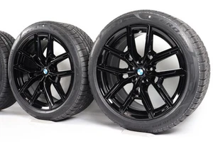 Original BMW 4er G26 i4 G26 Winterräder 19 Zoll 859 M Y-Speiche 5A504D7 42399 - Bild 1 von 4