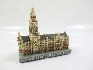München Rathaus Poly Souvenir Modell Marienplatz Germany Bayern - Picture 1 of 6