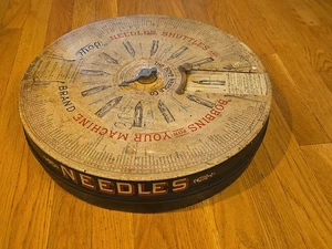 Antique 1920s Boye Needle Co. Spinning Display Store Dispenser With Supplies - Picture 1 of 17