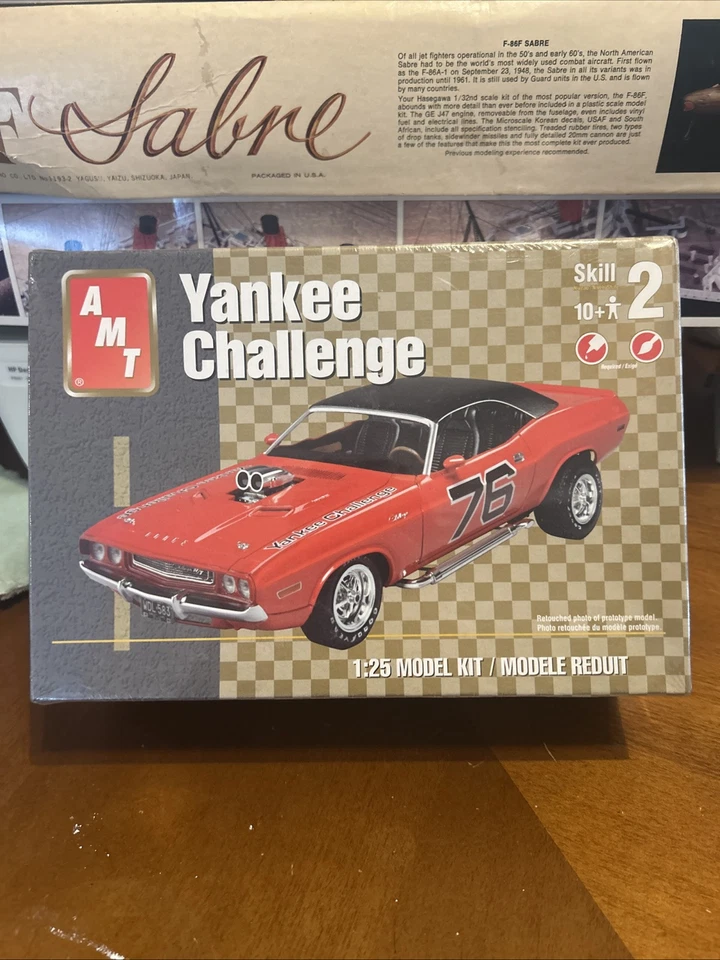 Kit Modelo AMT 1:25 Yankee Challenge Sellado Foto 1 de 1