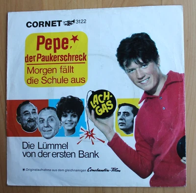 "Pepe der Paukerschreck" Filmmusik Vinyl Uschi Glas Lümmel von der ersten Bank - Bild 1 von 4