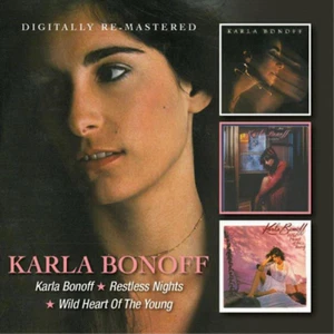 Karla Bonoff Karla Bonoff/Restless Nights/Wild Heart of the Young (CD) Album - Foto 1 di 2