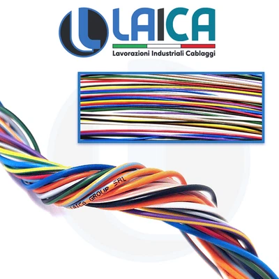 AUTOMOTIVE CABLE 10 MT CAVO FILO ELETTRICO 1,50 mm2 AUTOMOTIVE ALTA TEMPERATURA AUTO MOTO NAUTICA