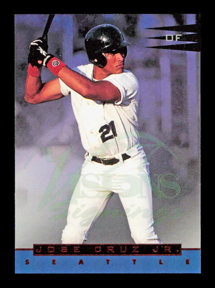 1997 Score Board Visions Signings #5 Jose Cruz Jr. Seattle Mariners - Image 1 of 2