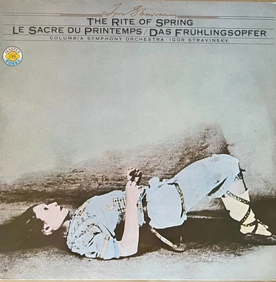VG++/NM "Stravinsky: Rite of Spring" 2 LPs Stravinsky 1981 CBS Stereo Import Foto 1 de 3