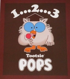 New Tootsie Pop Owl Plush Fleece Throw Gift Blanket Lollipop Candy Sucker Roll - Picture 1 of 2