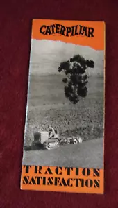Rare 1929 Caterpillar Traction Satisfaction Brochure WM Ziegler Minneapolis MN - Picture 1 of 16