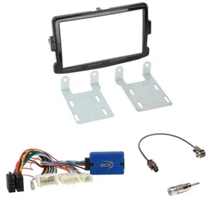 Dacia Sandero / Stepway 2-DIN Radioblende piano + China Radio LFB Adapter-Set - Bild 1 von 1
