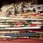 Vintage Fabric Bundle  4 Large Pieces & Lace Sanderson Laura Ashley Floral Fq