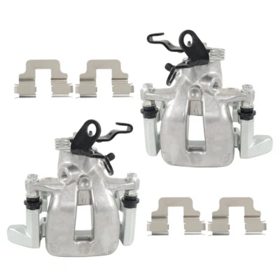 2PCS Rear LH&RH Brake Calipers w/Bracket 06-2008 For Audi 05-2010 for Volkswagen - Image 1 of 4