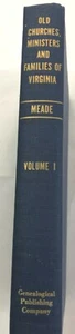 OLD CHURCHES MINISTERS AND FAMILIES OF VIRGINIA BY BISHOP WILLIAM MEADE VOL. 1 - Imagen 1 de 12