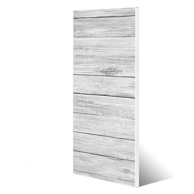 banjado Magnettafel 30x75cm Memoboard Metall Pinnwand Küche Weiß Gebeizt Magnet - Bild 1 von 4