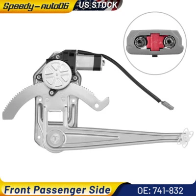 Power Window Regulator with Motor For 1993-2011 Ford Ranger Front Passenger Side - Image 1 of 4