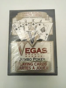 Casino Quality Vegas Brand Jumbo Poker Playing Cards - Picture 1 of 6