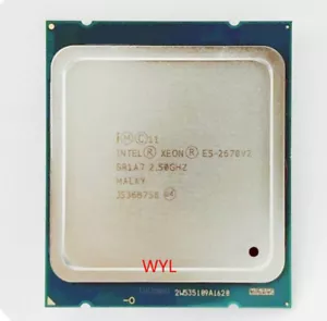 Intel Xeon E5-2670 V2 10-Core 2.5GHz 25M 8GT/s SR1A7 115W LGA2011 CPU Processor - Picture 1 of 3