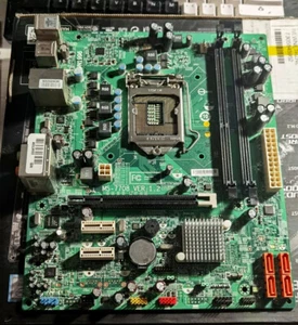 MEDION MS-7708, 1156, Intel P55, DDR3 1333, USB 3.0, GLAN, mATX, AN: 20047043 - Bild 1 von 1