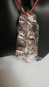 Collana Chimento in Pelle con Pendente con dettagli rossi - Picture 1 of 2