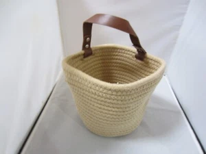 Woven Rope Wall Hanging  Plant / Storage / kitchen utensils organizer basket - Picture 1 of 3