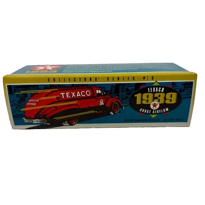 ERTL Texaco 1939 Dodge Airflow Die Cast Metal Truck Coin Bank Red - Image 1 of 4