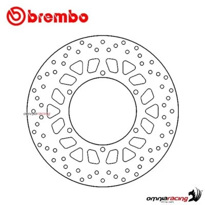 Disco Brembo Serie Oro Delantero Yamaha XVS1100A Drag Star Classic 2000-2006 Foto 1 de 4