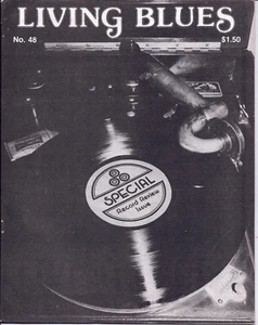 Living Blues Magazine #48 Autumn, 1980 Record Review Issue Lightnin' Hopkins - Picture 1 of 6