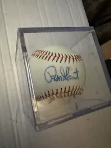 MLB Philadelphia Phillies Ron Gant autographed signed ball 1999 2000 In Case - Picture 1 of 4