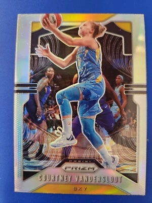 2020 Panini Prizm WNBA COURTNEY VANDERSLOOT SILVER PRIZM SP #14 - Image 1 of 2