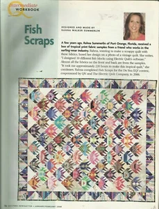 E0078 FISCHRESTE QUILTMUSTER/ANLEITUNG - Bild 1 von 1