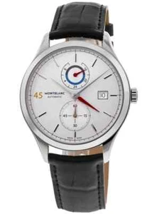 Montblanc Men's Heritage GMT 41mm Leather Automatic Watch MB114172 - Picture 1 of 1