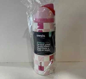 New Owala Check Me Out Valentines Day Color Drop 32oz Freesip - Picture 1 of 4