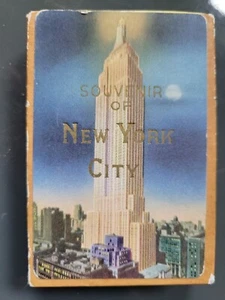 Unopened Antique EMPIRE STATE BUILDING PLAYING CARDS Original Box - Picture 1 of 9