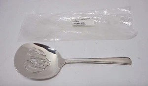 Westmorland Sterling FH Tomato Server Spoon W233859 John & Priscilla Pattern - Picture 1 of 10