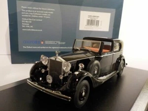 Rolls Royce Phantom 111, BLACK, MODEL CAR 1:43 SCALE OXFORD 43RRP3001 - Picture 1 of 3