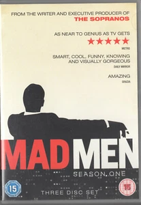MAD MEN - Season One - 3 Disc Set (2007) Jon Hamm *FREE UK POSTAGE* - Picture 1 of 2