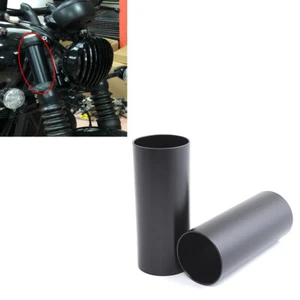 Motorcycle Lower Fork Tube Covers For Triumph Bonneville Bobber T100 T120 17-21 - Picture 1 of 12