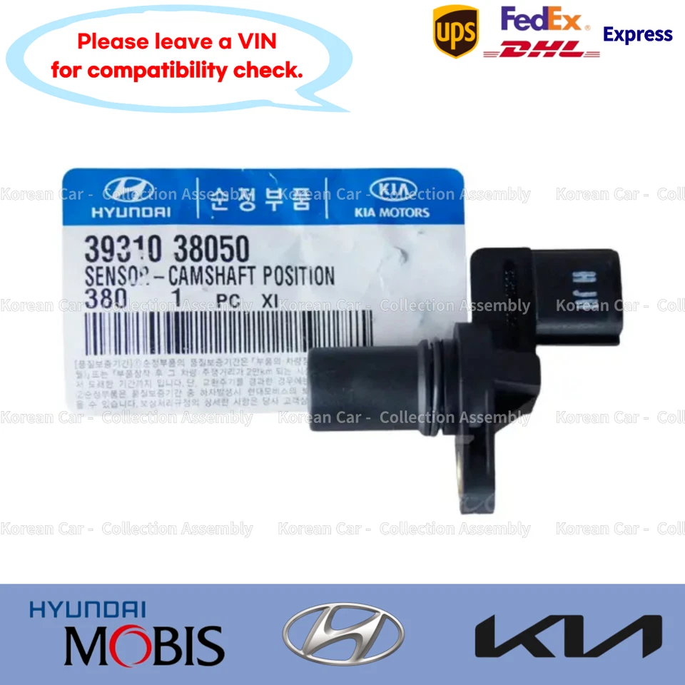 3931038050 Sensor de posición genuino del árbol de levas para Sonata Santa Fe Kia Optima 99-05 Foto 1 de 2