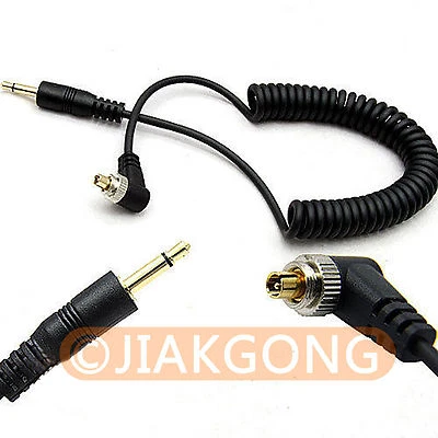 3.5mm to FLASH PC Sync Cable for ROOK RF-16NE - Image 1 of 2