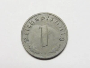 OBSADA 1 fenig 1945 F w doskonałym stanie (L720) - Zdjęcie 1 z 2