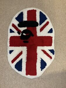 Bape Rug UK Union Jack Flag A Bathing Ape Mat Nigo Era Rare