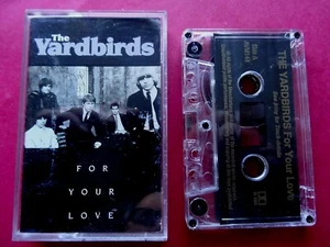 THE YARDBIRDS FOR YOUR LOVE CASSETTE TAPE australia vg-ex ERIC CLAPTON - Picture 1 of 2