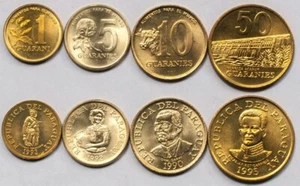 Paraguay 4 coins set 1990-1998 (#1754) - Picture 1 of 1