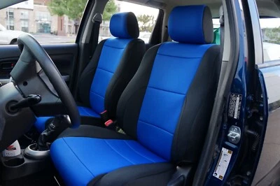 2004-2006 SCION xA NEO SUPREME CUSTOM FIT 2 FRONT SEAT COVERS 11 COLORS - Image 1 of 4