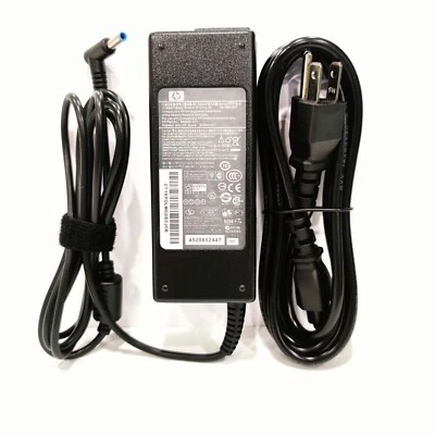 SZCGROUG Genuine OEM 90W HP Pavilion 710413-001 AC Adapter Charger blue tip 19.5V 4.62A