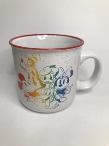 Nueva Taza de Café Disney Mickey Mouse Colección Arco Iris Orgullo Amor LGBTQ - Imagen 1 de 8