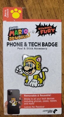 Marketing Instincts - Super Mario 3D World Phone & Tech Badge Mario Catsuit 🔥 - Image 1 of 2