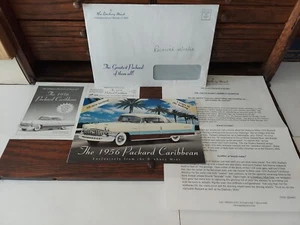 Danbury Mint 1956 PACKARD CARIBBEAN Brochure & Order Form Mailer - Picture 1 of 6