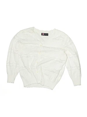 Assorted Brands Girls White Pullover Sweater Large kids - Image 1 of 2