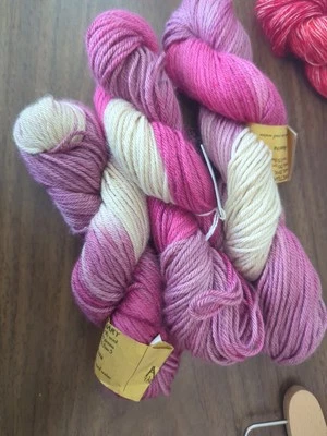 Alchemy Sanctuary set of 3 70/30 wool/ Silk Yarn 50g 125 yd each Rosita  - Image 1 of 2