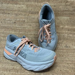 HOKA Scarpe da ginnastica donna Bondi 7 mesh Harbor Mist pelle di squalo 7 US, - 1110519/ HMSH - Foto 1 di 7